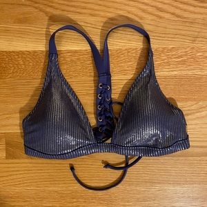 VICTORIA SECRET CROSS BACK BIKINI TOP SIZE M!!